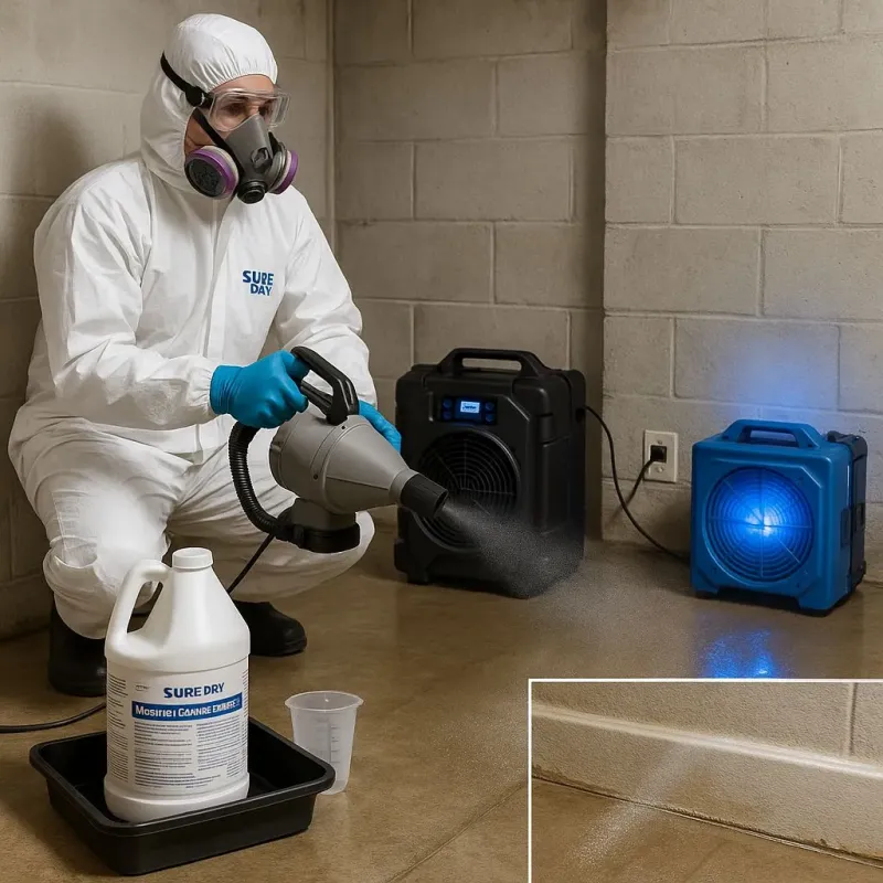 Sanitization and Odor Removal process in Satellite Beach, FL